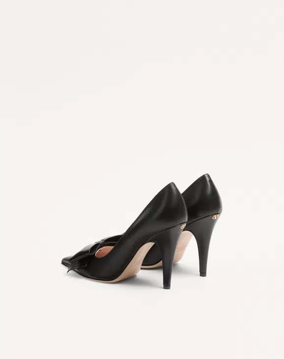 Valentino Bowow Pump In Kidskin 100Mm - Image 4